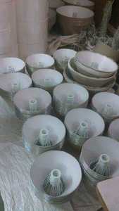 Pantalla de Lámpara LED Moderna, Forma de Cono, Tela de Lino Hecha a Mano, Iluminación de Lujo para Mesita de Noche, Cubiertas de Luz con Marco de Anillo, Diseño con Sensor Táctil - Product Image 4