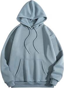 Hoodies pour femmes à la mode goutte épaule lettre graphique Y2K pull sweats avec capuche Streetwear décontracté Baggy Sportswear - Product Image 3