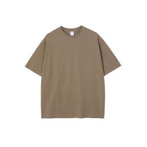 เสื้อยืดผ้าฝ้ายทรงบ็อกซี่ฟิตเนสของผู้ชายเสื้อโอเวอร์ไซส์โอเวอร์ไซส์ผ้าคอตตอน100% สำหรับผู้ชาย - Product Image 5