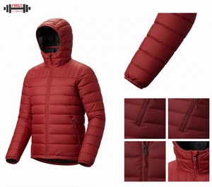 Meilleures vestes de ski d'hiver imperméables en toile pour hommes 2025, de haute qualité, chaudes, écologiques, respirantes, parkas longues, col montant, rembourrage - Product Image 5