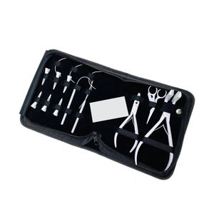 Kit de Herramientas para Extensiones de Cabello de Acero Inoxidable de Alta Calidad con Tijeras y Alicates, Color y Logotipo Personalizados - Product Image 1