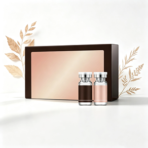 Set de Belleza para Uso Profesional, Viales de Polvo Liofilizado con Complejo de Exosomas y Solución de Ácido Hialurónico - Product Image 1
