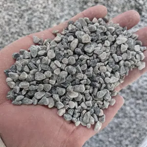 Wholesale Light Grey Pebbles for Landscaping and Decorating Garden Unpolished Natural River Stones