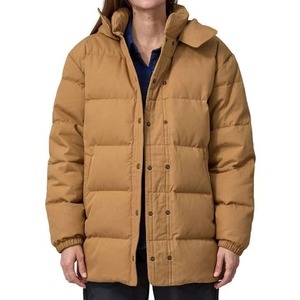 Men's Winter Puffer <b>Jacket</b> Stand Collar <b>Warm</b> Casual Zip Up Outerwear Custom Logo OEM Wholesale Manufacturer - Product Image 5