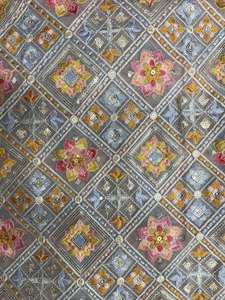 Bluming fox Georgette Designer Sequence Fabrics Fancyfabrics Dyeingfabrics Multiplefabrics Ethnicclothing Lacefancyfabrics - Product Image 2