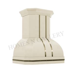 Nouvelle hotte de cheminée en acier inoxydable de haute qualité, auvent de cheminée et d'île de cuisine au Design Antique et fini en inde - Product Image 6