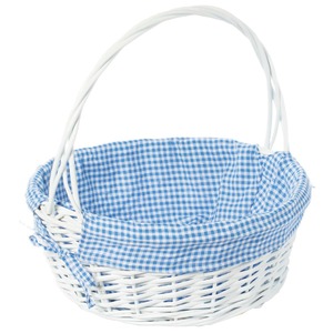 Panier décoratif en osier Wheeler, panier de rangement fait main, vente en gros, écologique, fabriqué au Vietnam - Product Image 3