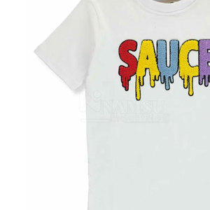 Ropa informal para hombres, camisetas bordadas, ropa de calle, nueva moda, cómoda, 100% algodón, ecológica - Product Image 3