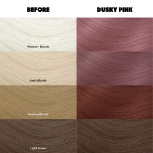 Crazy Color Dusky <b>Pink</b> Semi-<b>Permanent</b> <b>Hair</b> <b>Dye</b> Vegan, Ammonia-Free, Long-Lasting Color - Product Image 4