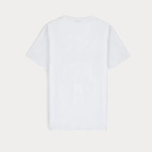 เสื้อยืดคอกลมแขนสั้นสีพื้นผ้าฝ้ายออร์แกนิคสำหรับ100% ฤดูร้อนออกแบบโลโก้ได้ตามต้องการ - Product Image 5