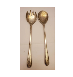 Cuchara de latón para ensalada, cuchara para servir Buffet con mango único para Hotel, restaurante, regalos, vajilla de diseño, utensilios de cocina, servidor de ensalada - Product Image 3