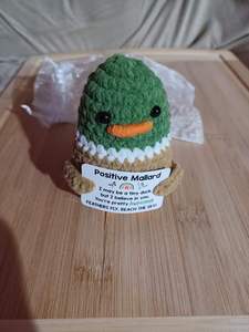 Pato Salvaje de Energía Positiva Personalizable Directo de Fábrica para el Hogar, Venta Caliente de Navidad, Artesanía Textil y de Tela al por Mayor - Product Image 6