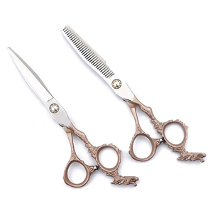 กรรไกรตัดผม Precision Blue-Gem รุ่น Elite Sculpted  กรรไกรตัดผม Blue Halo ระดับมืออาชีพ  กรรไกรตัดแต่งทรงผม Artisan Edge - Product Image 6