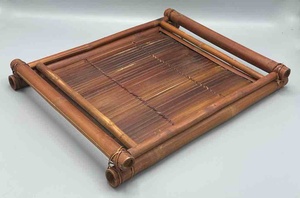 Multipurpose Round Rectangular Bamboo Serving <b>Tray</b> Household <b>Tea</b> Coffee <b>Trays</b> Kitchen Storage <b>Tray</b> - Product Image 3