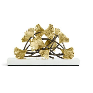 Elegante servilletero hecho a mano de latón y madera accesorio de Decoración de mesa para bodas y hoteles domésticos - Product Image 6