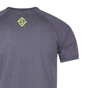 เสื้อยืดผู้ชายผ้าฝ้ายสีทึบผ้าทอเป็นมิตรต่อสิ่งแวดล้อมใหม่2025ฤดูร้อนออกแบบได้ตามต้องการ280gsm 100% พิมพ์โลโก้ได้ตามต้องการสำหรับยิม - Product Image 5