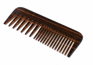 PERSONAL MEJOR viaje portátil estilo chino hecho a mano sándalo pintado tallado peine de madera - Product Image 5