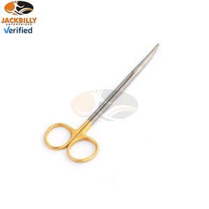 Ciseaux de Metzenbaum de haute qualité, revêtement en titane, chirurgicaux médicaux, lame incurvée et droite, 20 cm, ensemble d'instruments certifié CE 1 - Product Image 3