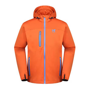 Veste Softshell pour homme de qualité supérieure pour l'hiver avec col montant et logo frontal Vente de haute qualité - Product Image 1
