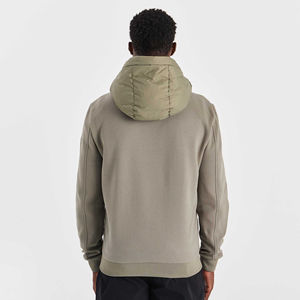 เสื้อแจ็คเก็ตผ้าแคนวาสทรงพัฟเฟอร์สำหรับผู้ชาย สไตล์สตรีทแวร์ น้ำหนักเบา บุใยสังเคราะห์ อุ่นสบายสำหรับฤดูหนาว แบบซิป คอตั้ง ทรงบาง สวมใส่สบาย เหมาะสำหรับกิจกรรมกลางแจ้ง - Product Image 3