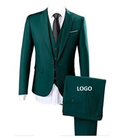 Nouveautés Costumes 3 Pièces pour Homme Mariage Manteau Pantalon Blazers Tenue de Cérémonie Tendance Vente Flash