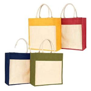 Pequeña Bolsa De yute personalizada ecológica personalizada reutilizable de moda y sostenible bolsas de Yute natural para la venta - Product Image 3