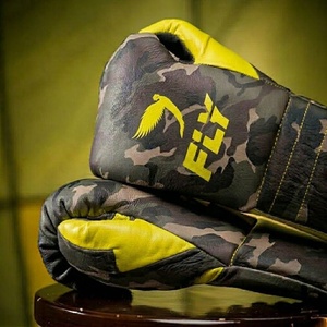 ถุงมือชกมวยหนังแท้สำหรับผู้ใหญ่ ดีไซน์พรีเมียมสั่งทำพิเศษ ปิดด้วยแถบตีนตุ๊กแก ทนทาน สวมใส่สบาย เหมาะสำหรับ MMA - Product Image 6