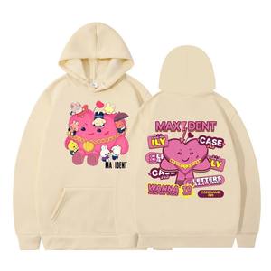 Sudadera con capucha elegante de marca de alta calidad para hombre, sudaderas con capucha de manga larga con color personalizado e impresión personalizada - Product Image 2