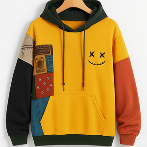 Sweat à capuche de jogging lourd, sweat à capuche avec logo en relief personnalisé, sweat à capuche pour hommes, vente à chaud - Product Image 2