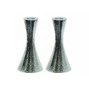 Export Quality <b>Candle</b> <b>Holder</b> in Bulk Excellent Design Handmade <b>Silver</b> Color <b>Candle</b> Stand Dining Table Decoration - Product Image 5
