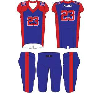 Camisetas personalizadas, camiseta de fútbol americano, 12 paneles, uniforme de fútbol americano, sublimación, transpirable, conjuntos de uniformes de equipo de fútbol - Product Image 1