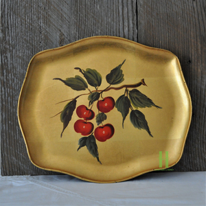 La bandeja de servicio de laca festoneada más vendida, platos de Vieira para Decoración de mesa, bandeja decorativa de Chocolate de Vietnam - Product Image 1