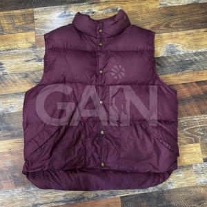 Professional Manufactured <b>Slim</b> Fit Men Puffer <b>Vest</b> Casual Wear Fashion Thick Outdoor Men Puffer <b>Vest</b> With Custom - Product Image 1