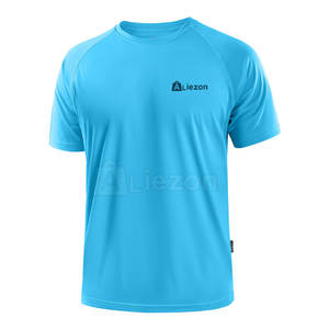 Nueva llegada Camiseta de manga corta de pesca para hombres camiseta de pesca con logotipo personalizado para actividades al aire libre - Product Image 1