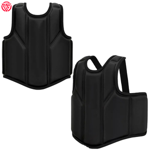 Protège-poitrine en cuir pour Taekwondo/Boxe, impression de logo personnalisée, respirant, séchage rapide, nouvelle arrivée, meilleur fournisseur - Product Image 3
