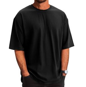 High Quality 100% Cotton Oversized Heavy Weight <b>T</b> <b>Shirts</b> Custom Printing <b>Black</b> Color <b>T</b> <b>Shirts</b> Plain Blank Men <b>T</b>-<b>Shirt</b> Breathable - Product Image 6
