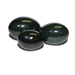 Huevo Decorativo de Jade Verde Ovalado, Piedra Semipreciosa, Artesanía, Gema, Meditación, Decoración del Hogar, Reiki, Bienestar, Colección - Product Image 3