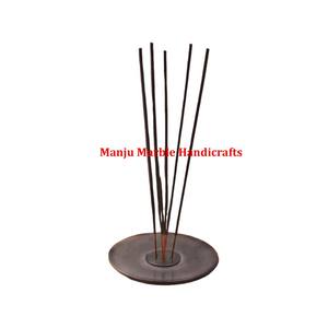 Quemador de incienso tallado de esteatita de diseño clásico de última producción india y soporte de palo en forma de círculo para decoración de regalo religioso - Product Image 2