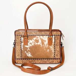 Hot Deal Cowhide Leather Bohemian <b>Tooled</b> Design <b>Tote</b> <b>Bag</b> Indian Wholesale Manufacturer <b>Tote</b> <b>Bag</b> Crossbody <b>Bag</b> - Product Image 2