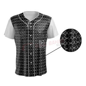 Ensemble maillot et pantalon de baseball à boutons complets de haute qualité uniforme respirant pour les équipes professionnelles et amateurs - Product Image 5