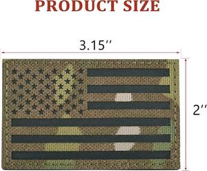 แผ่นตัดเลเซอร์แบบกำหนดเองสำหรับใช้ในเสื้อผ้าแผ่นเลเซอร์ติดตราธงเราออกแบบได้ตามที่ต้องการ - Product Image 2