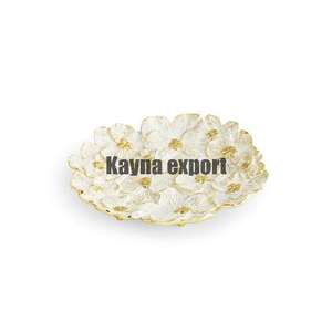 Cuenco de diseño de roca dura con textura de metal plateado Fabricación de cuenco de metal artesanal - Product Image 2