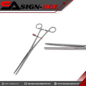 คีมล็อกผ่าตัดแบบแมนนวลทำจากสเตนเลสได้รับการรับรองจาก Sign-Age - Product Image 6