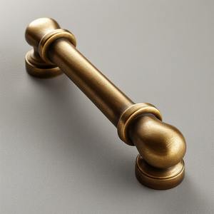 Elegante Juego de Manijas de Puerta Modernas de Latón para Interiores de Dormitorios y Baños, Agarre Cómodo y Diseño Duradero - Product Image 3