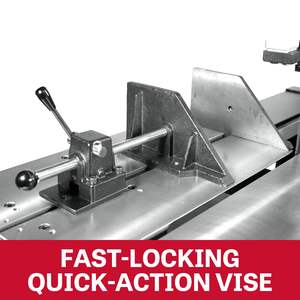 Sierra de cinta vertical EVS de 16 pulgadas con base fija de 2 HP y 230 V trifásica - Product Image 2