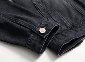 Veste en coton pour hommes, au prix de gros, veste en jean pour hommes personnalisée - Product Image 6