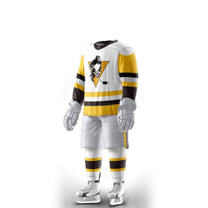 2024 Últimos conjuntos de uniformes de hockey sobre hielo para hombres de calidad sublimada personalizada Servicio OEM de la mejor calidad disponible - Product Image 3