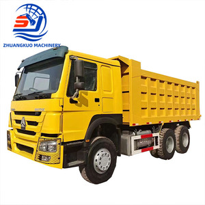 Camión volquete Howo usado Camión volquete Howo 6x4 336 371 10 40ton Volquete de ruedas Camión volquete usado a la venta con precio bajo - Product Image 1