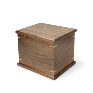 Urna funeraria de cremación de madera hecha a mano para cenizas de mascotas, estilo americano, venta al por mayor, hecha en Vietnam - Product Image 2