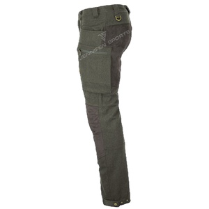 Men's High Quality Outdoor Hunting <b>Pants</b> Breathable Windproof 100% <b>Wool</b> Fabric With Multi Pockets - Product Image 2